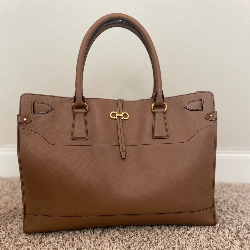 Genuine Salvatore Ferragamo Briana Tote Bag